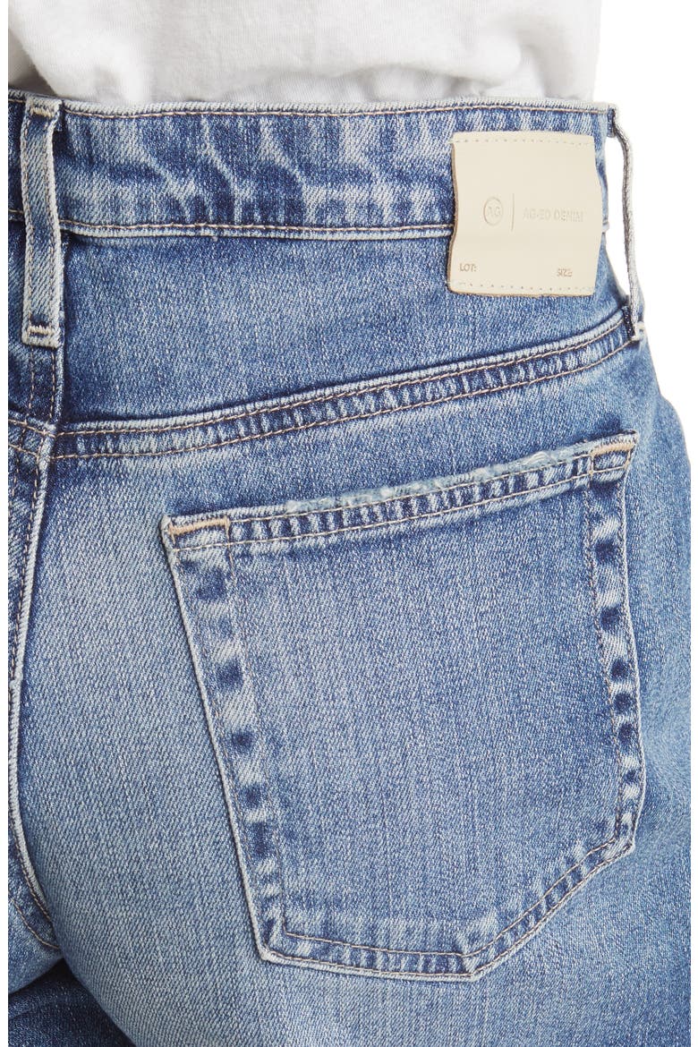 Hailey Cutoff Denim Shorts, Alternate, color, 17 YEARS LAGOON