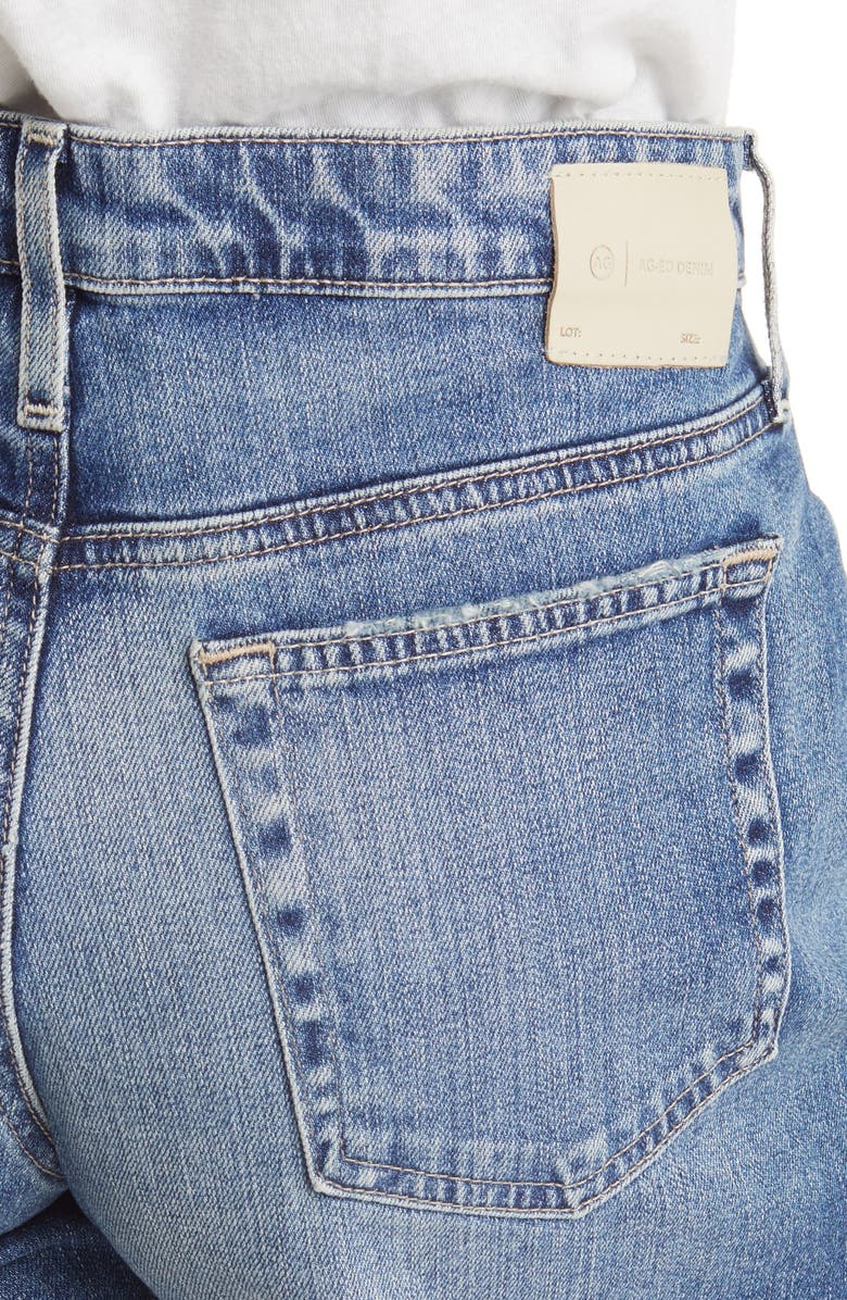 AG Hailey Cutoff Denim Shorts, Alternate, color, 17 Years Lagoon