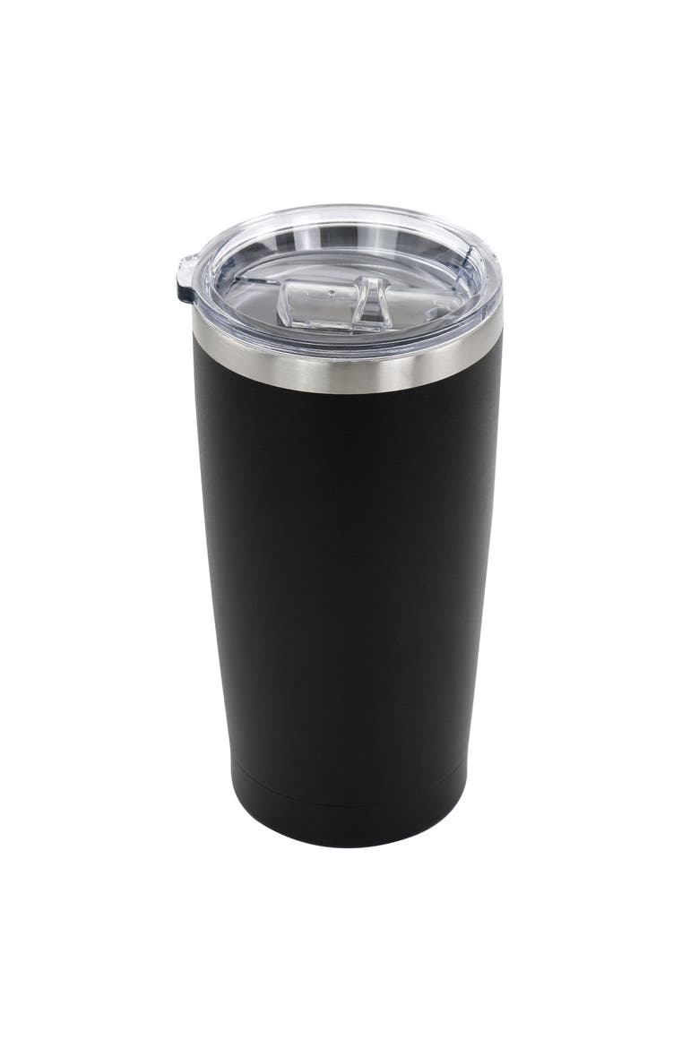 18oz  Thermal Tumbler with Acrylic Lid, Alternate, color, Matte Black