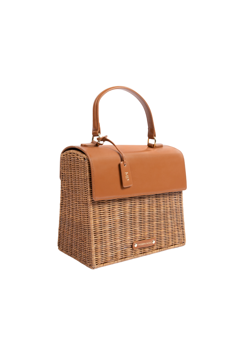 THE LUNCHER, Alternate, color, Brown Wicker