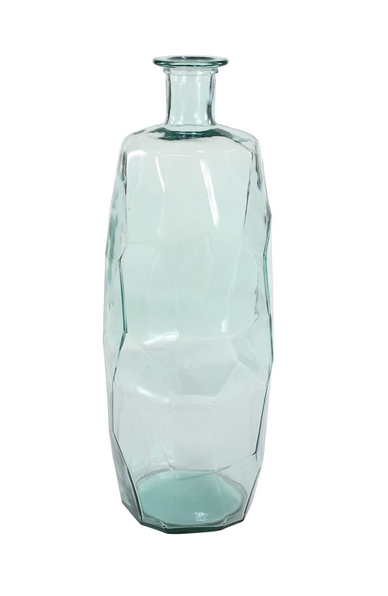 GINGER BIRCH STUDIO Clear Glass Vase, Alternate, color,