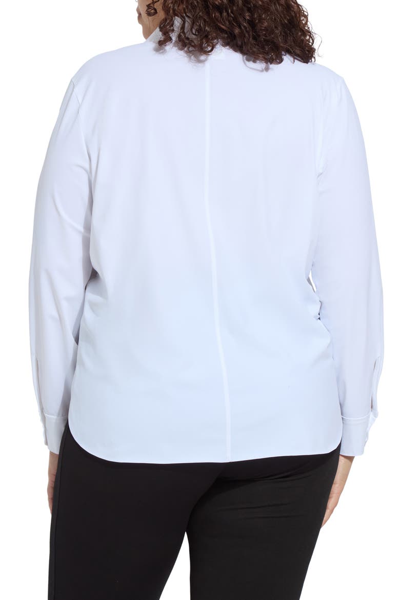 Connie Slim Fit Button-Up Shirt, Alternate, color, WHITE