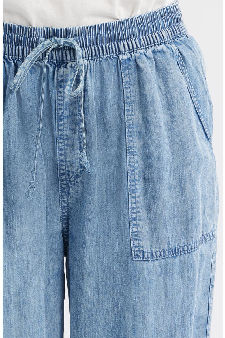 Andi Chambray Drawstring Joggers, Alternate, color, MEDIUM WASH