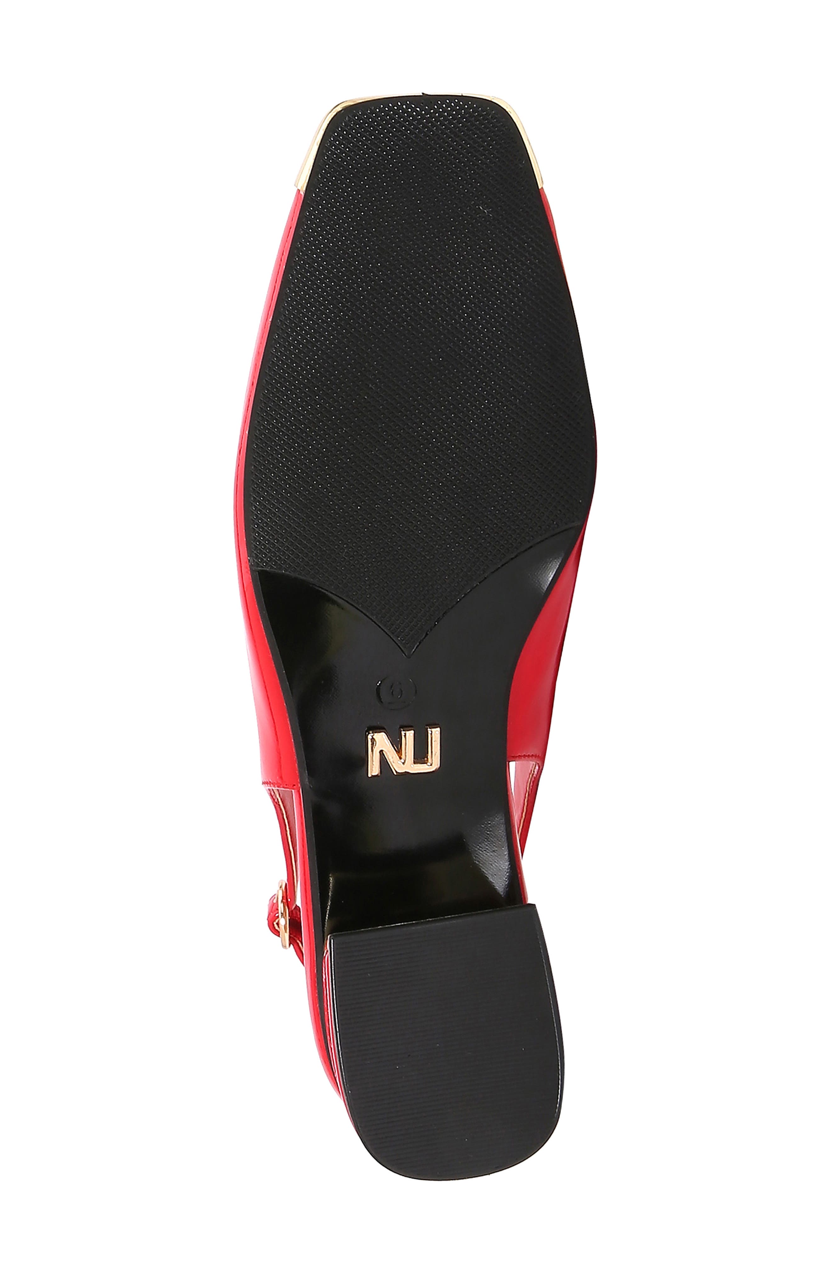 Empress Tipped Slingback Pump, Alternate, color, RED