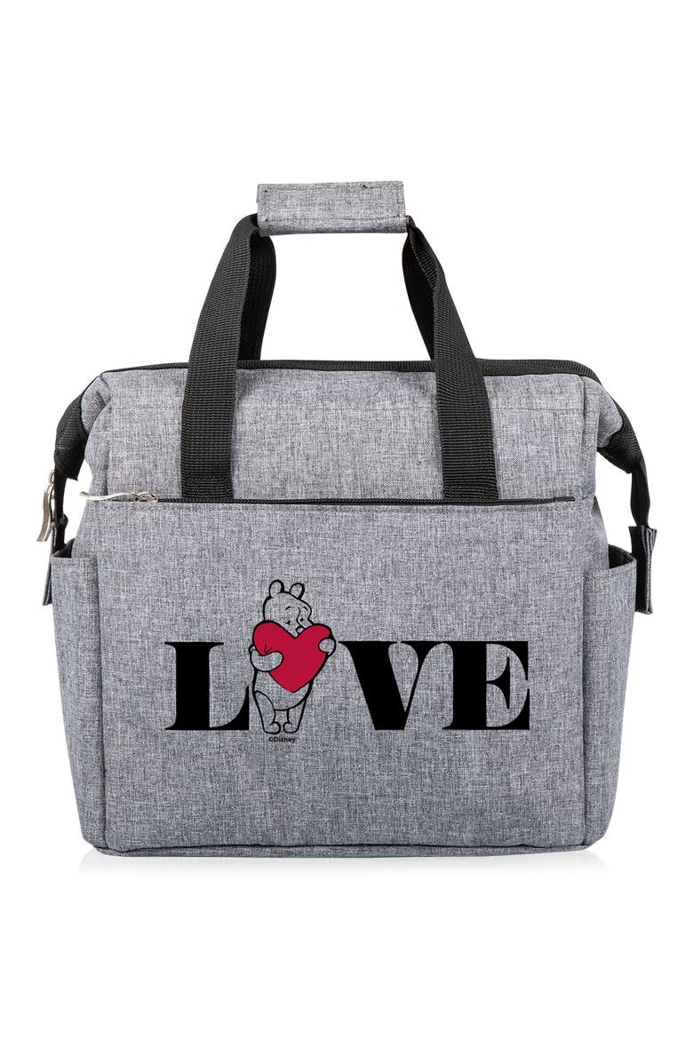 x Disney® Mickey Mouse On the Go Cooler Tote Bag, Main, color, GRAY