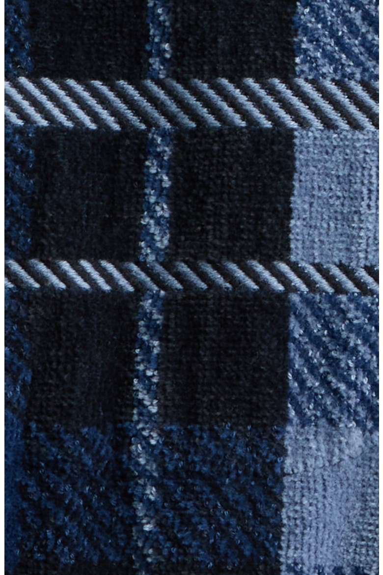 Terry Shawl Robe, Alternate, color, NAVY/ BLUE