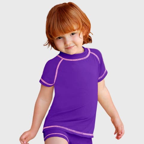 Baby Girls UPF 50+ Short Sleeve Rashguard (Baby)