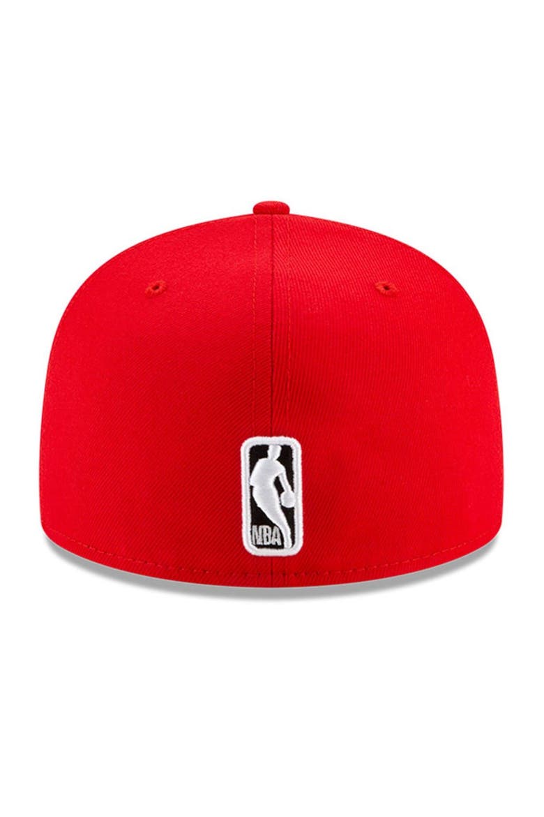 Men's New Era x Compound Red Houston Rockets Play For Change OTC 59FIFTY Fitted Hat, Alternate, color, Red