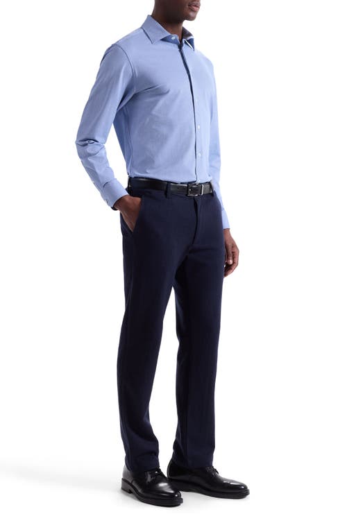Bugatchi James Ooohcotton® Button-up Shirt In Blue