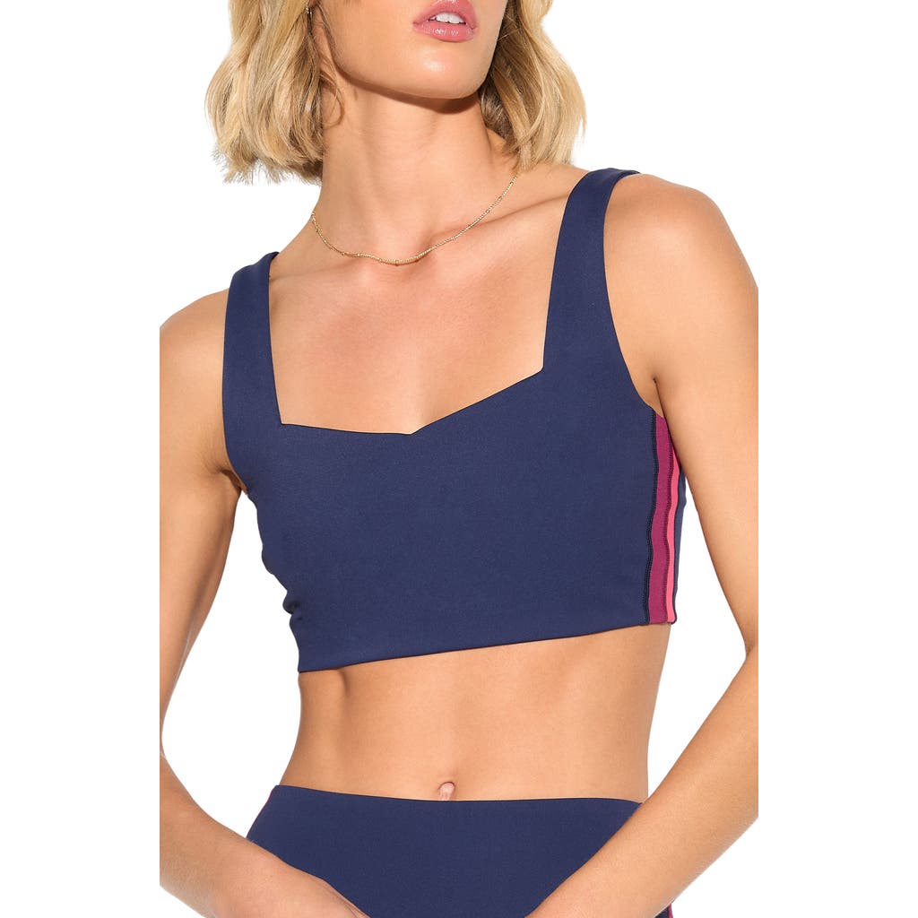 Spiritual Gangster Ezra Longline Sports Bra in Indigo  product