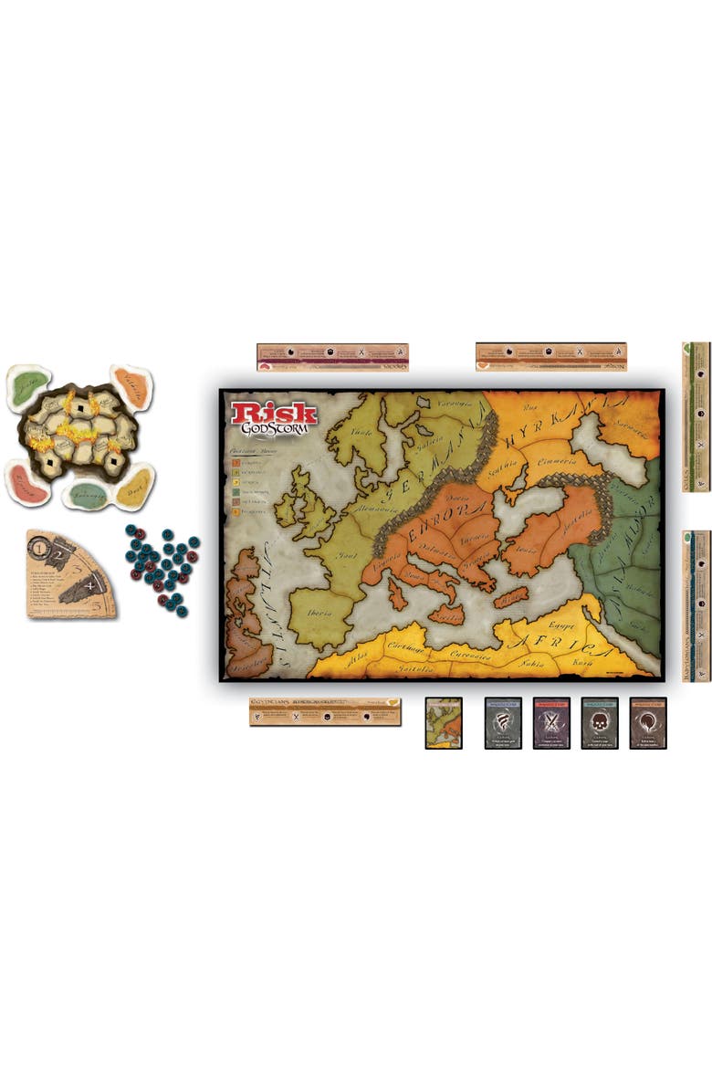 Renegade Game Studios Risk Godstorm Command 5 Cultures, Strategy Game, Alternate, color, Multicolored