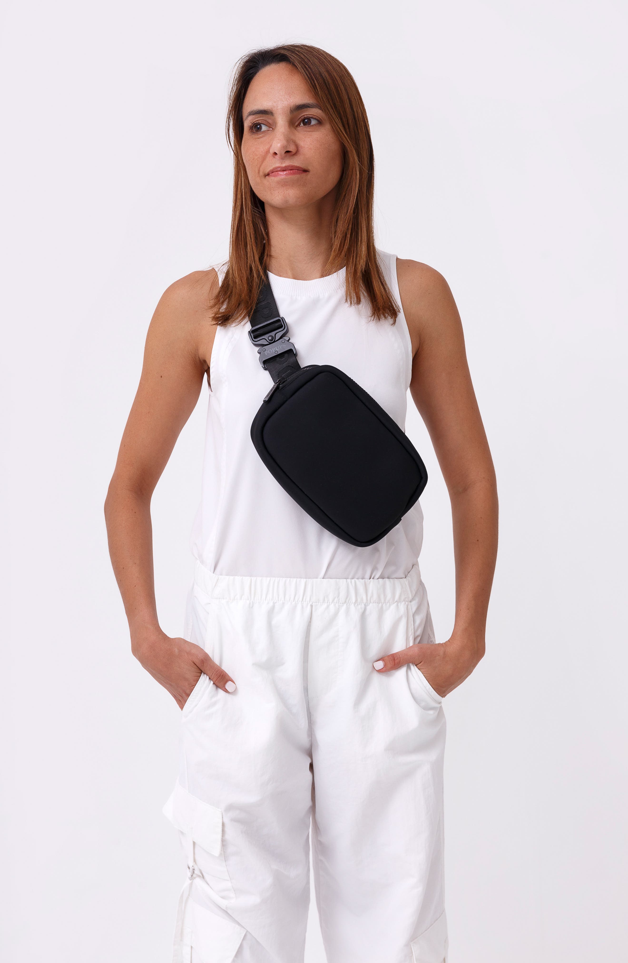 POP UPS BRAND The Everyday Belt Bag, Alternate, color, Black