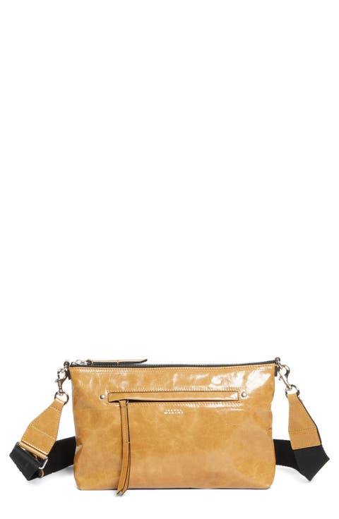Nessah Leather Crossbody Bag