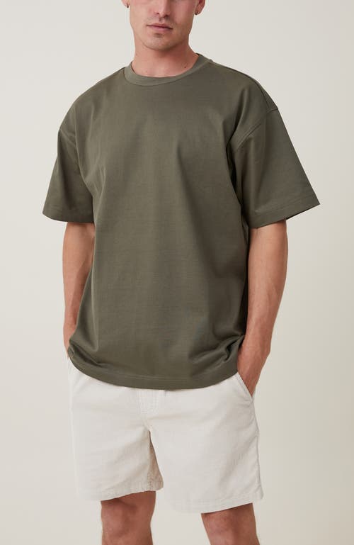 Cotton On Easy Cotton Blend Drawstring Shorts In Bone Cord