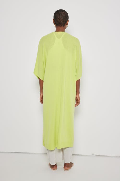 Lisa Todd Uptown Cashmere Duster In Julep