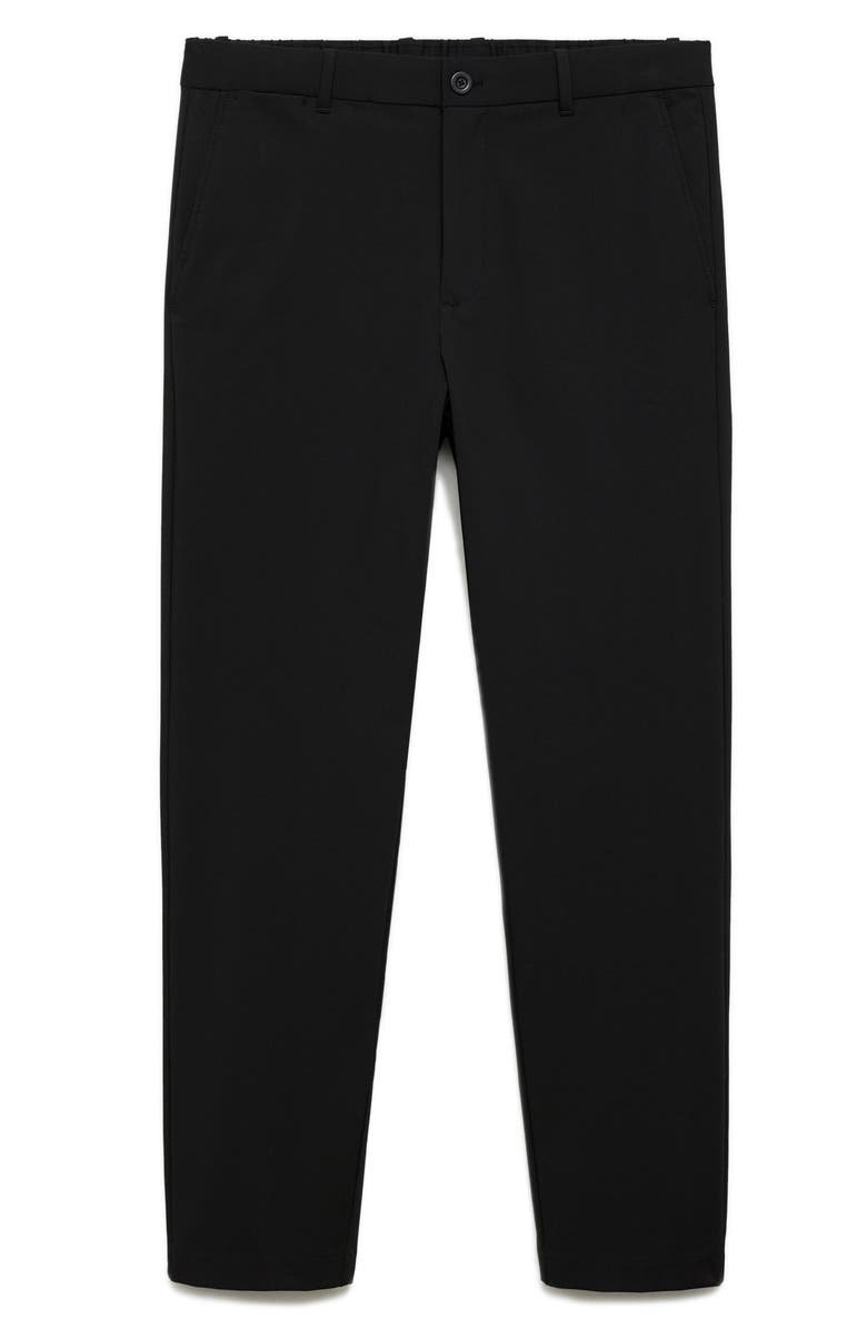 MANGO Slim Fit Stretch Pants, Alternate, color, 
