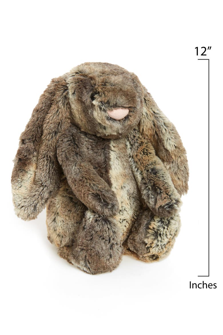 Woodland Babe Bunny Stuffed Animal, Main, color, GREY