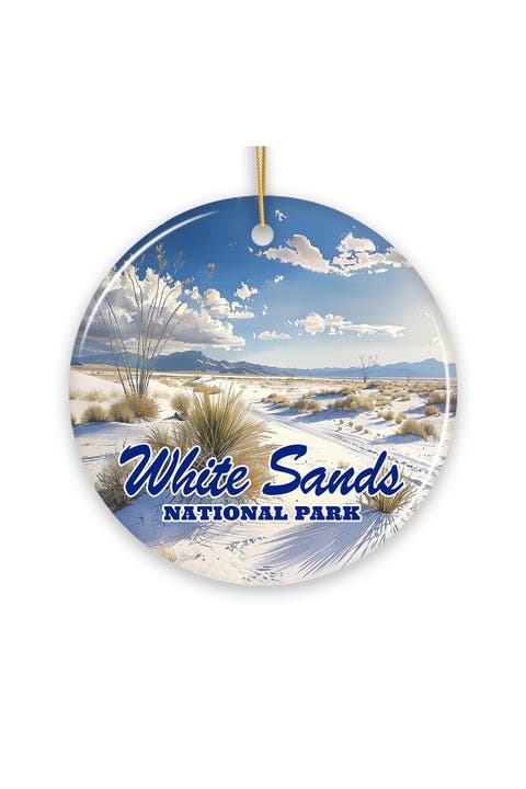 White Sands National Park Desert Scene Ornament