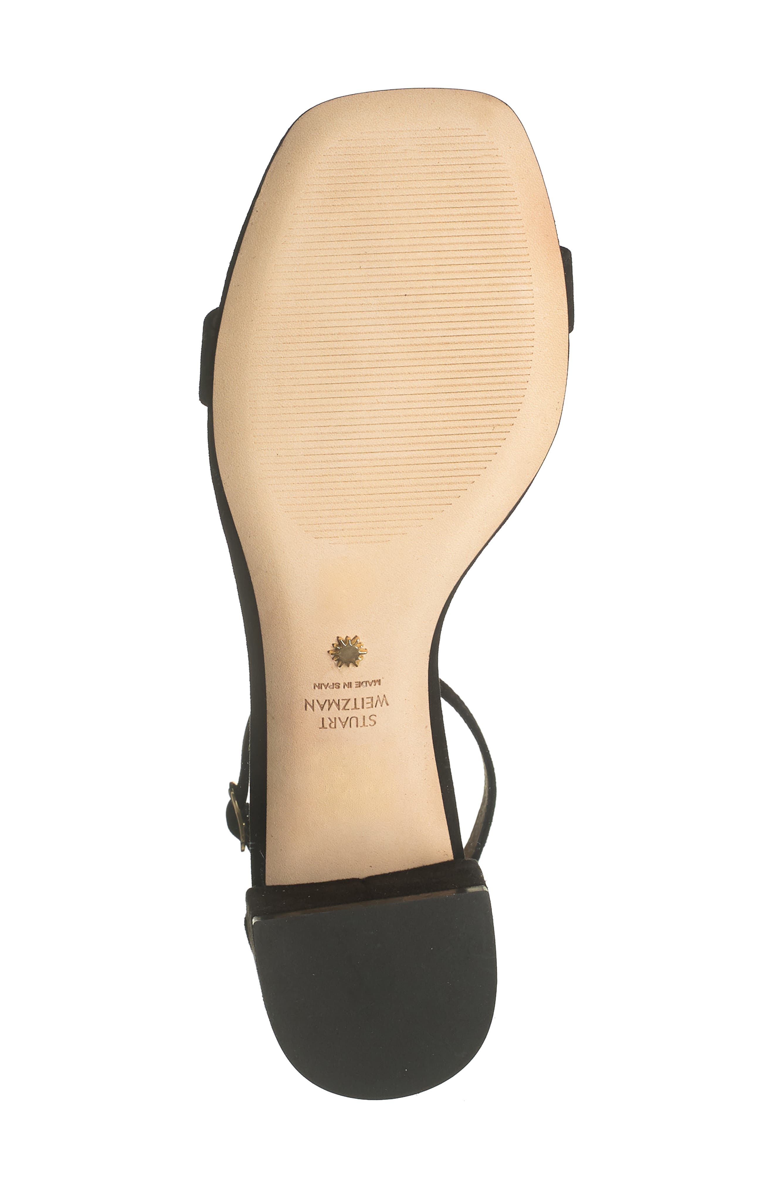 Nudistcurve 35 Block Heel Sandal, Alternate, color, BLACK