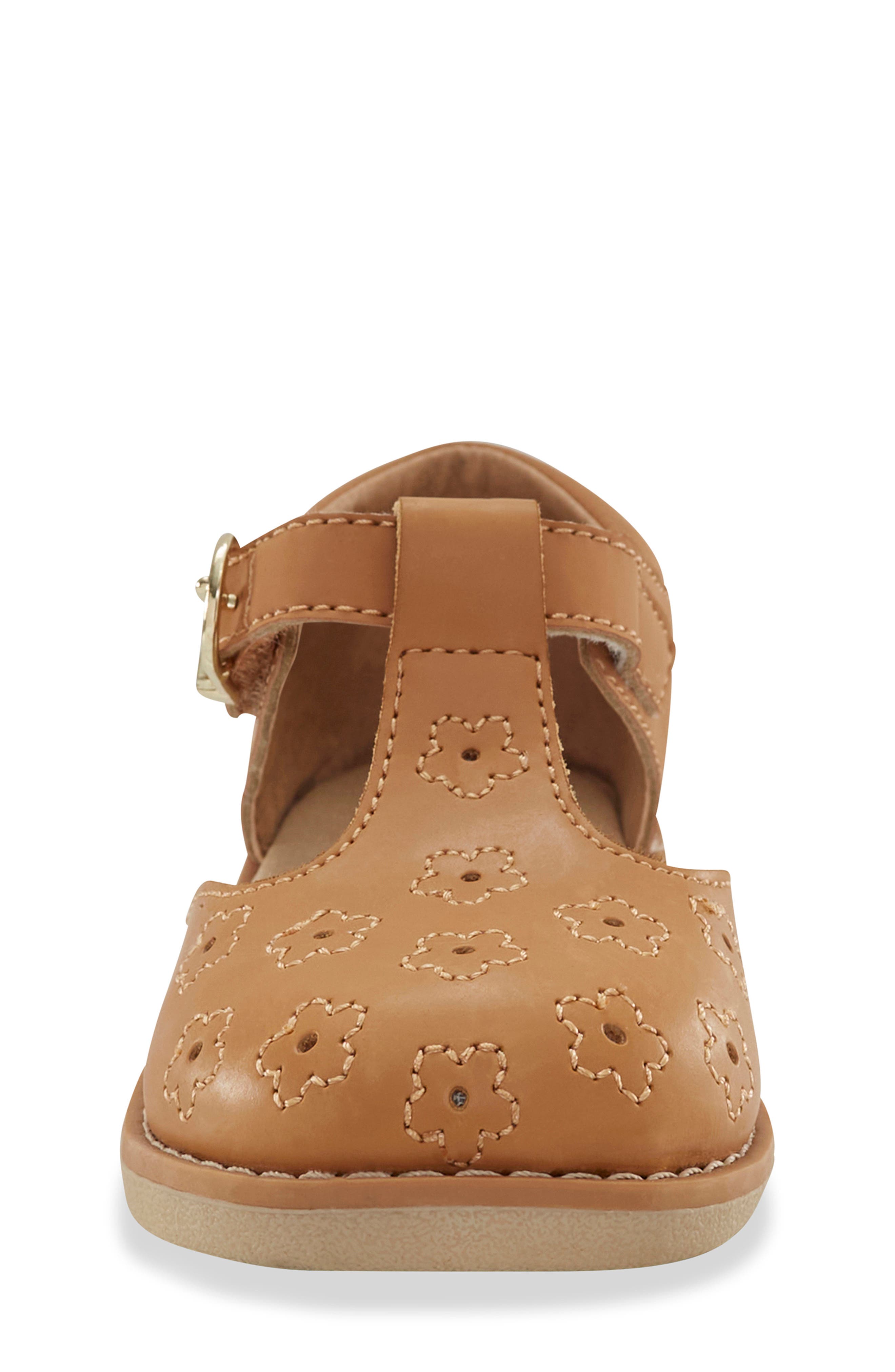 Stride Rite Jenny Mary Jane Flat, Alternate, color, Honey Tan