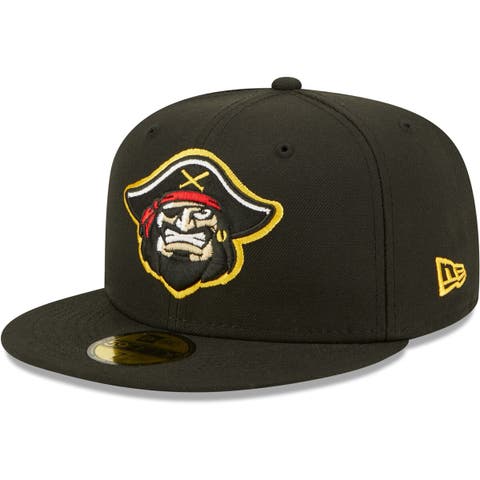 Men's New Era Black Bradenton Marauders Authentic Collection 59FIFTY Fitted Hat