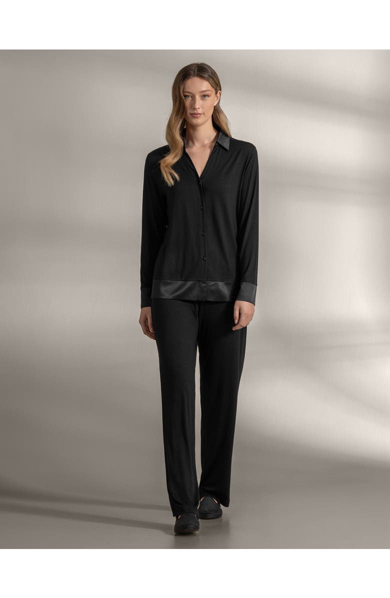 Togas Axol Women's pajamas, Alternate, color, Black