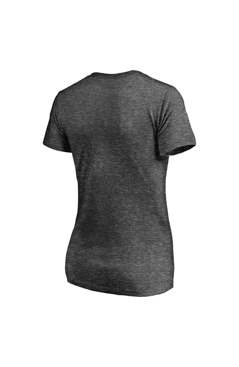 FANATICS Women's Fanatics Branded Heathered Charcoal Houston Astros 2021 American League Champions Locker Room V-Neck T-Shirt, Alternate, color, 