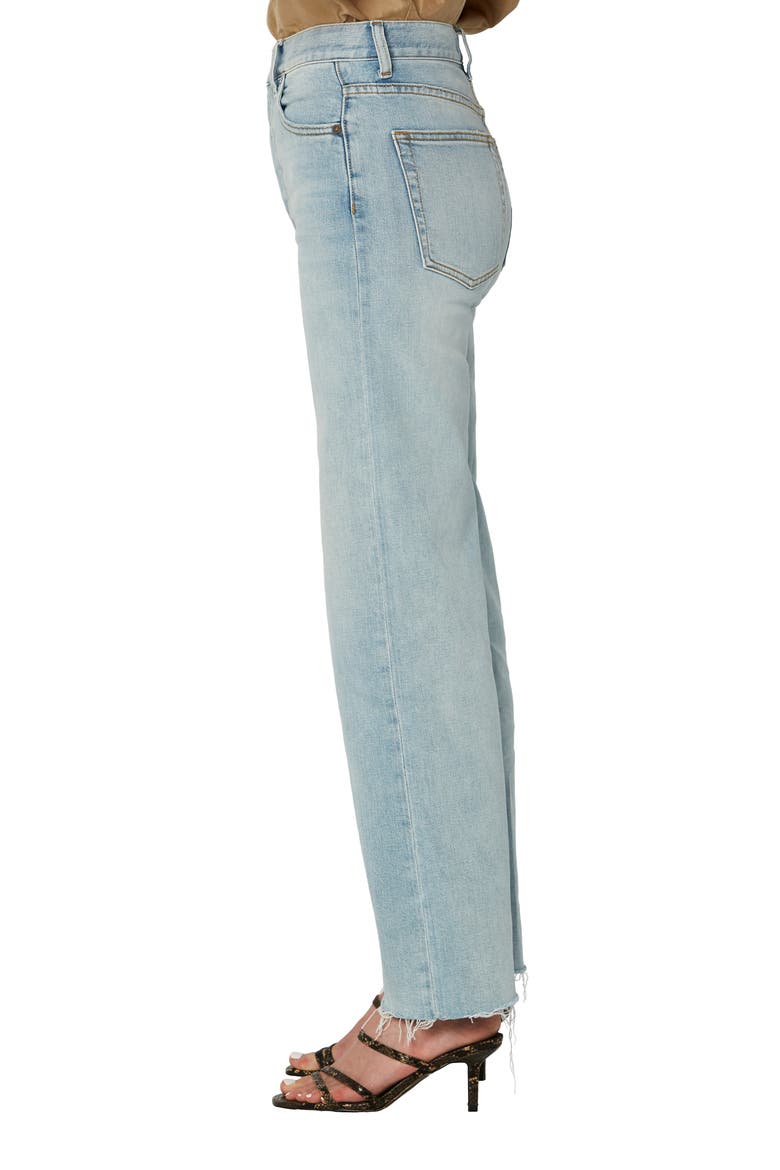 The Mikey High Waist Ankle Straight Leg Jeans, Alternate, color, THE THIRD MAN