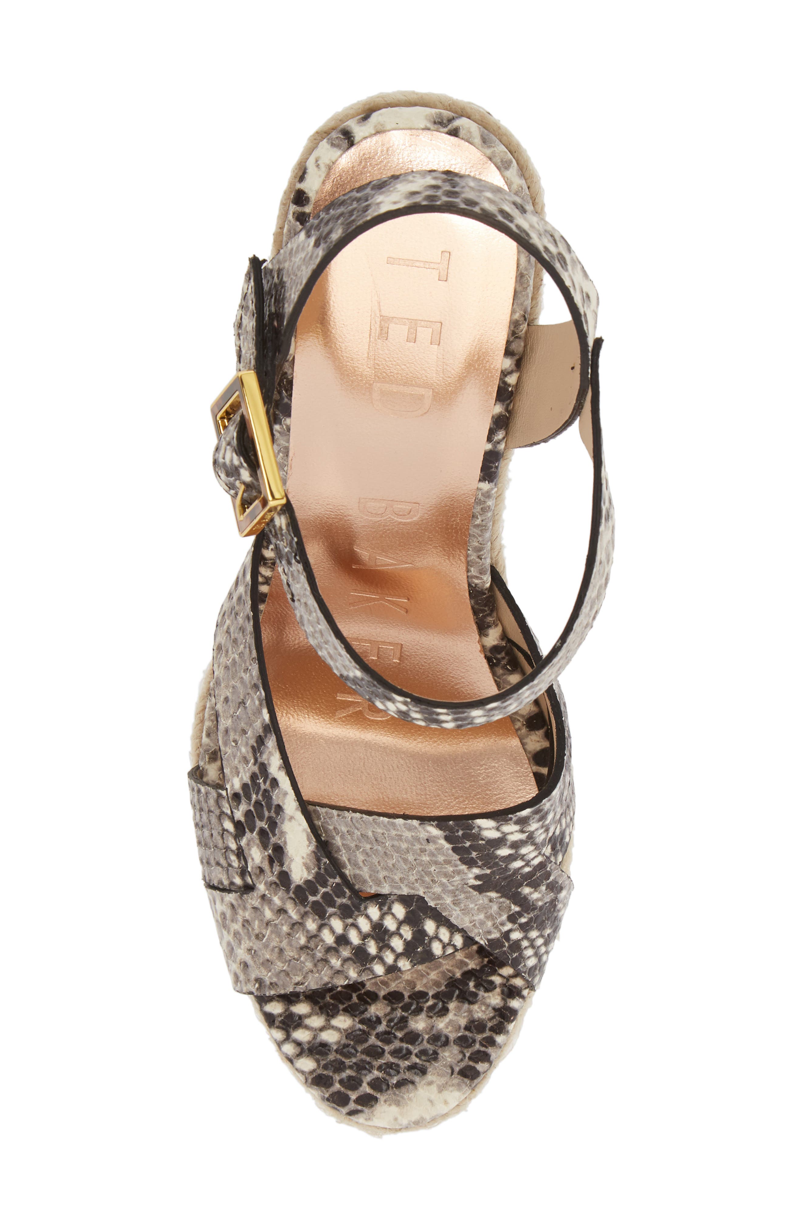 Ted Baker London Selanae Wedge Sandal, Alternate, color, 
