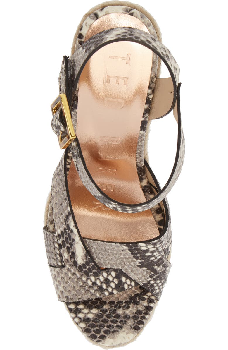 Ted Baker London Selanae Wedge Sandal, Alternate, color,