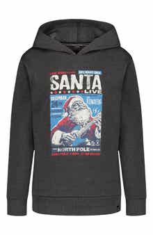 Lucky Brand Kids' Santa Live Graphic Hoodie