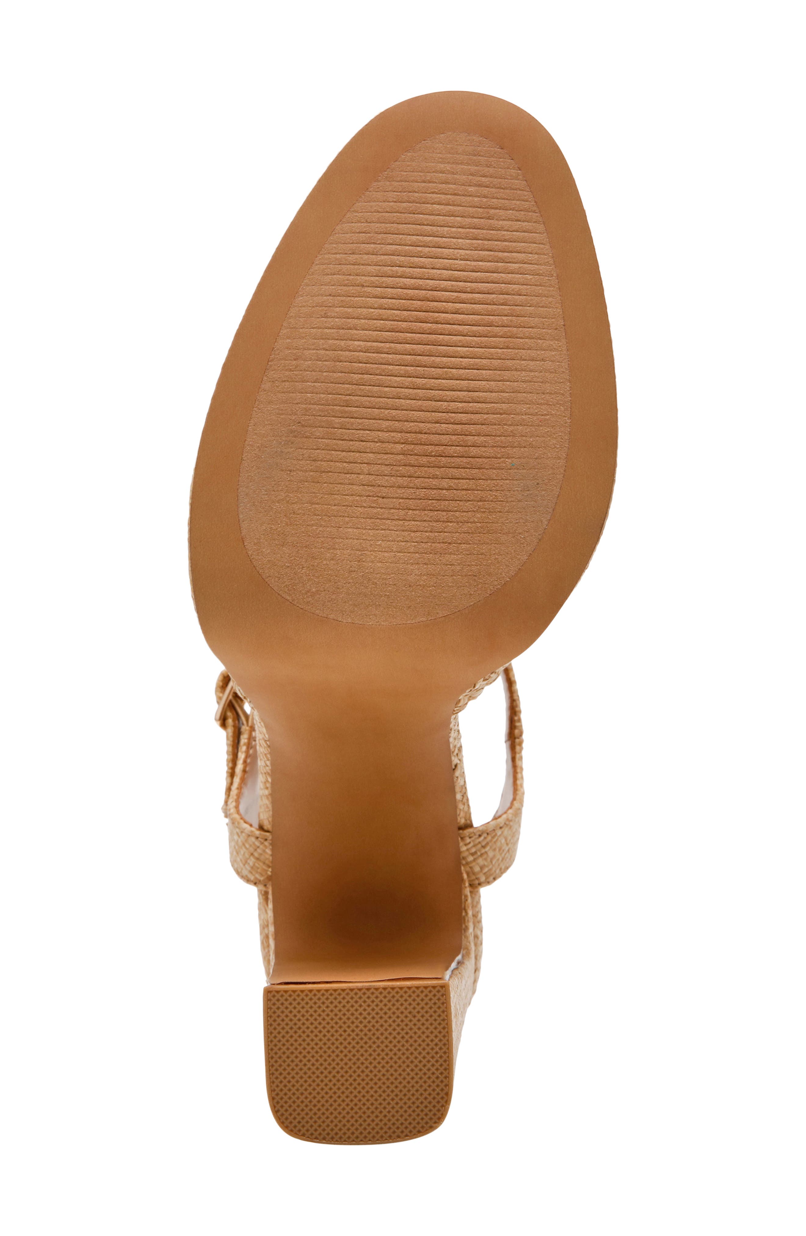 Steve Madden Lexie Ankle Strap Platform Pump, Alternate, color, Natural