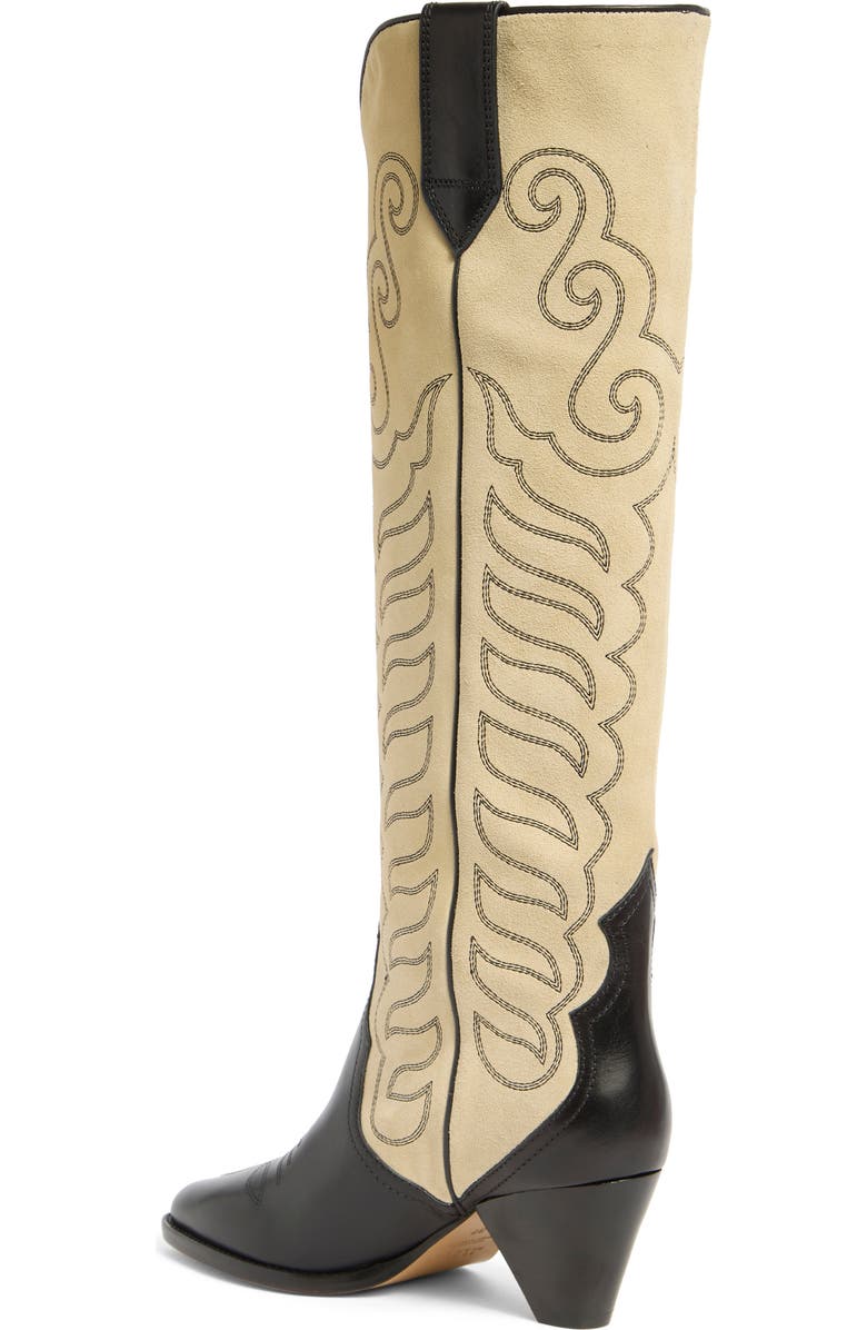 Isabel Marant Liela Western Boot, Alternate, color,