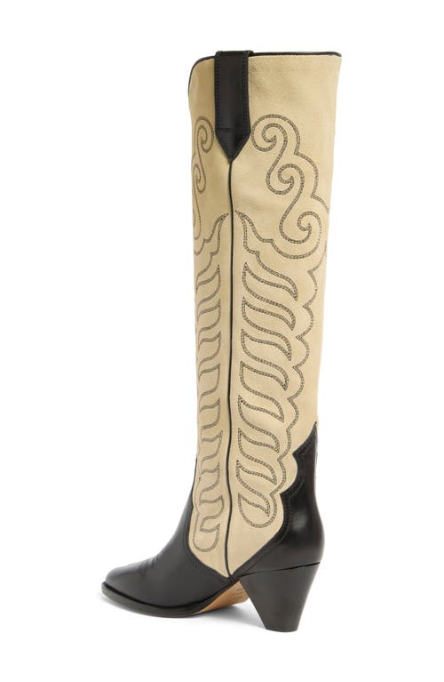 Isabel Marant Liela Western Boot In Brown