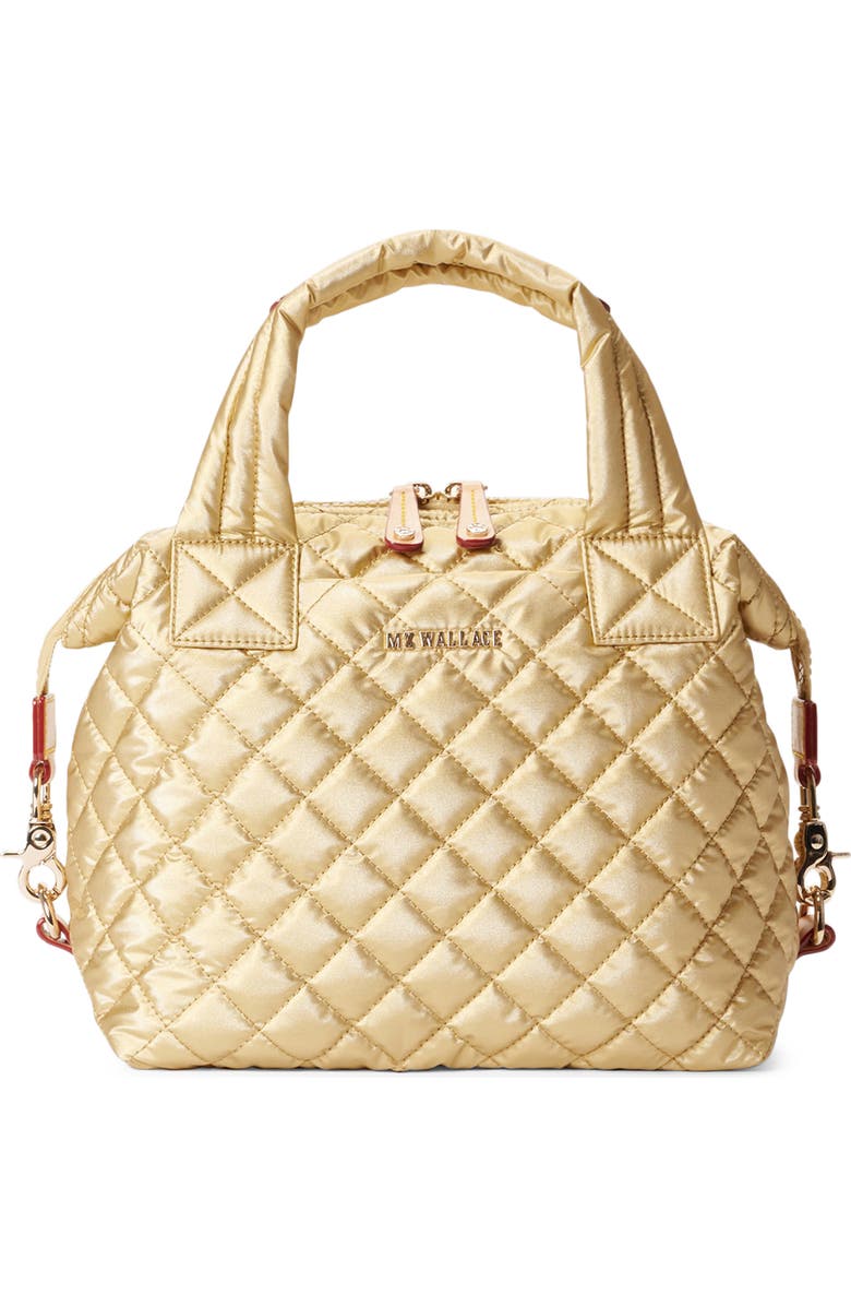 MZ Wallace Small Sutton Deluxe Quilted Nylon Crossbody Bag, Main, color,