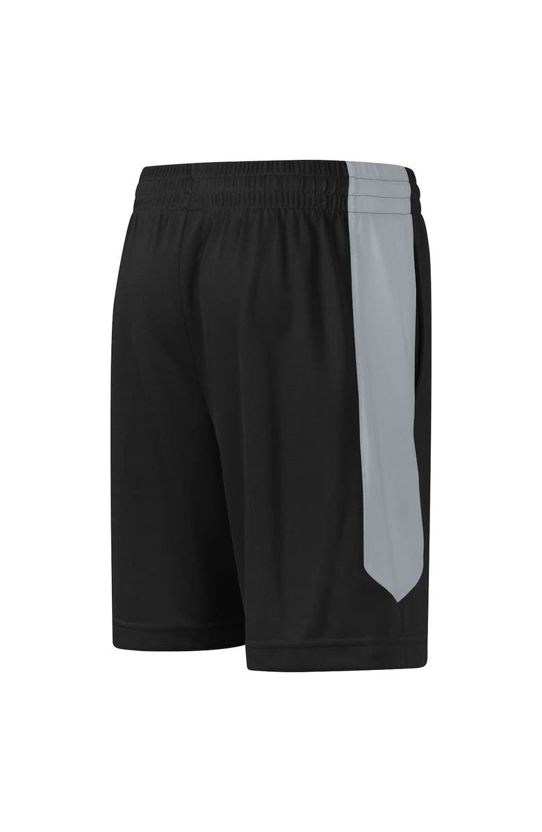 Outerstuff Youth  Black Las Vegas Raiders Fashion Shorts, Alternate, color, Black