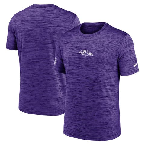 Men's Nike Purple Baltimore Ravens Sideline Velocity Performance T-Shirt