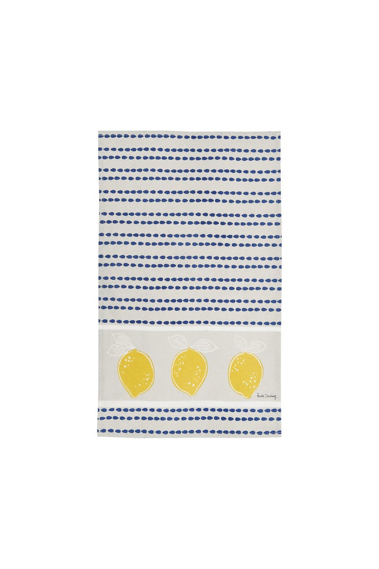Lemon Dash Kitchen Potholder Gift Set, Alternate, color, Yellow
