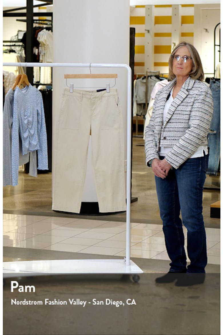 Utility High Waist Crop Pants video