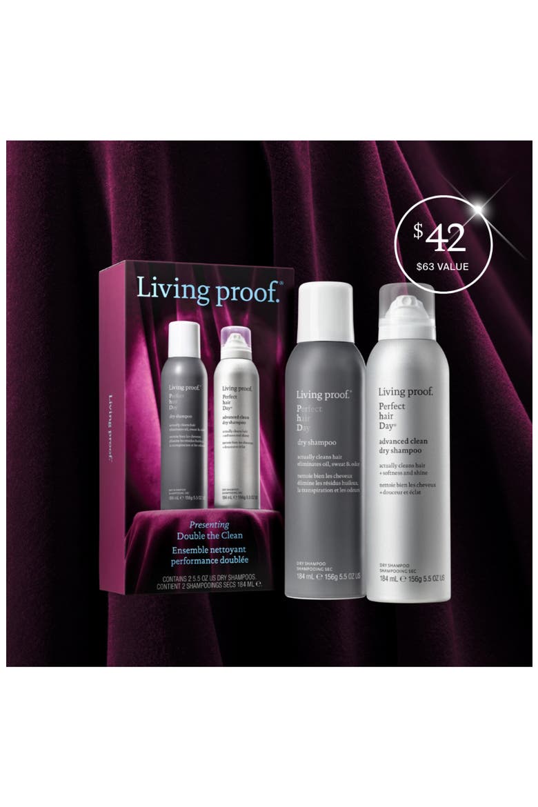 Presenting Double the Clean - Dry Shampoo Kit $63 Value, Alternate, color, PURPLE