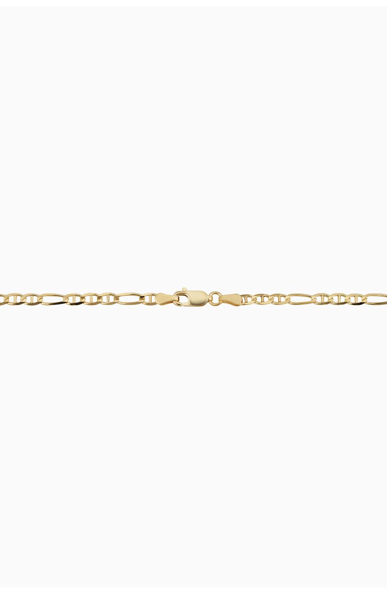 Oradina Men's Figarucci Chain Chain in 14K Gold, Alternate, color, 14K Yellow Gold