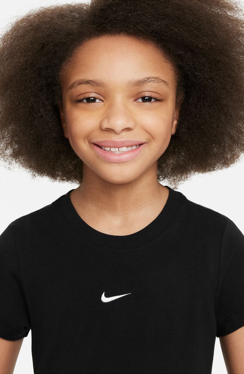 Nike Kids' Sportswear Crop T-Shirt, Alternate, color, 