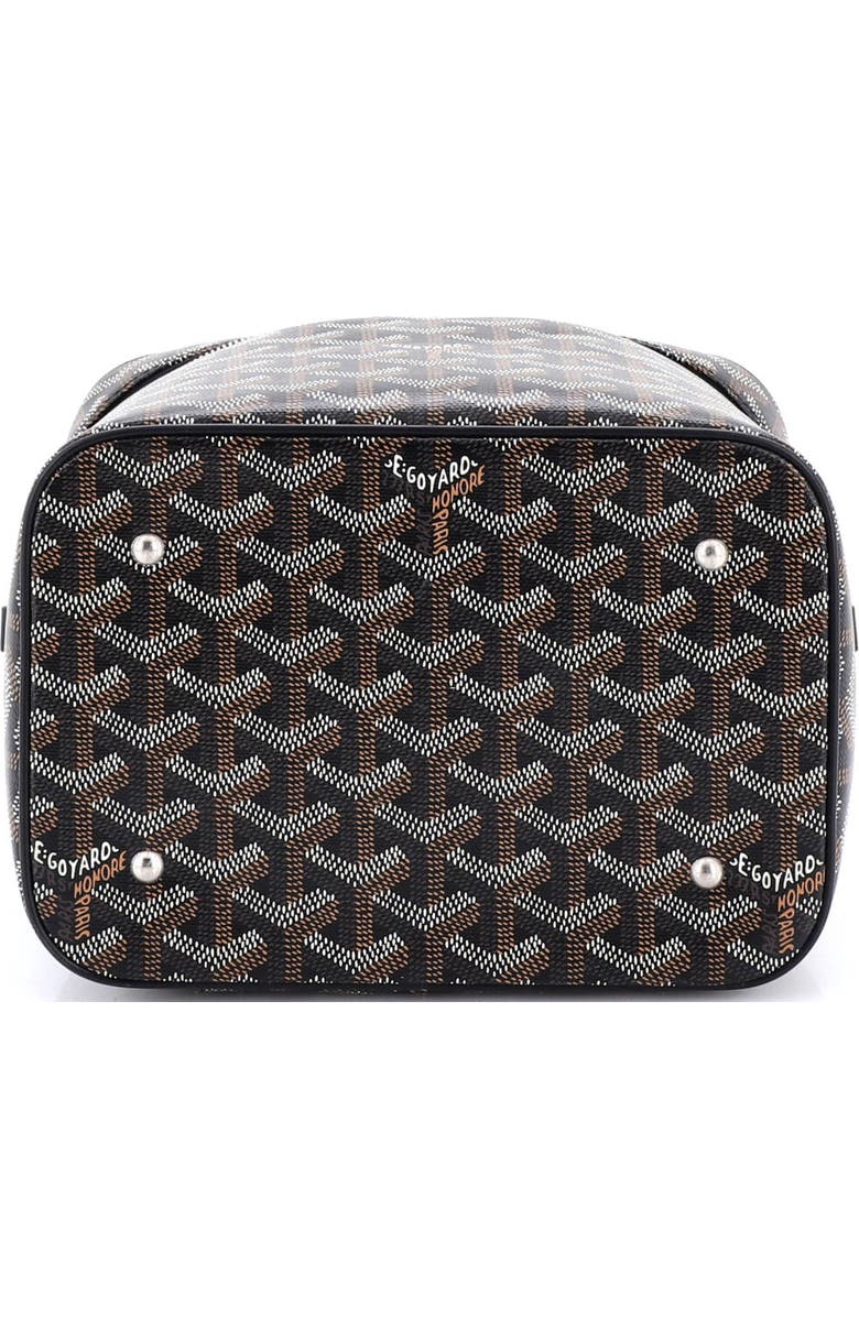 Pre-Owned Goyard Muse Vanity Case Coated Canvas, Alternate, color, Black