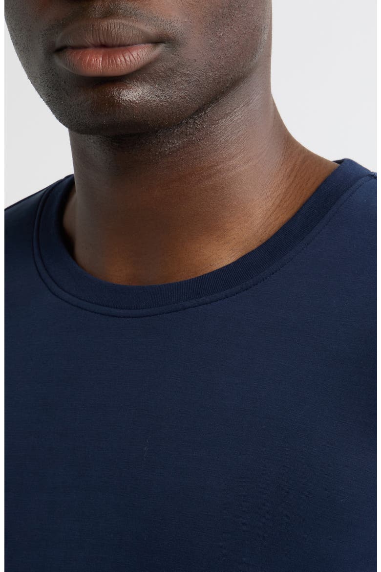 Soft Long Sleeve Pullover, Alternate, color, SPACE NAVY