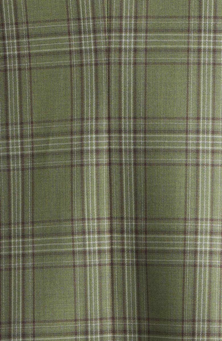 ISAIA Delain Check Wool Sport Coat, Alternate, color, Verde Segr 600