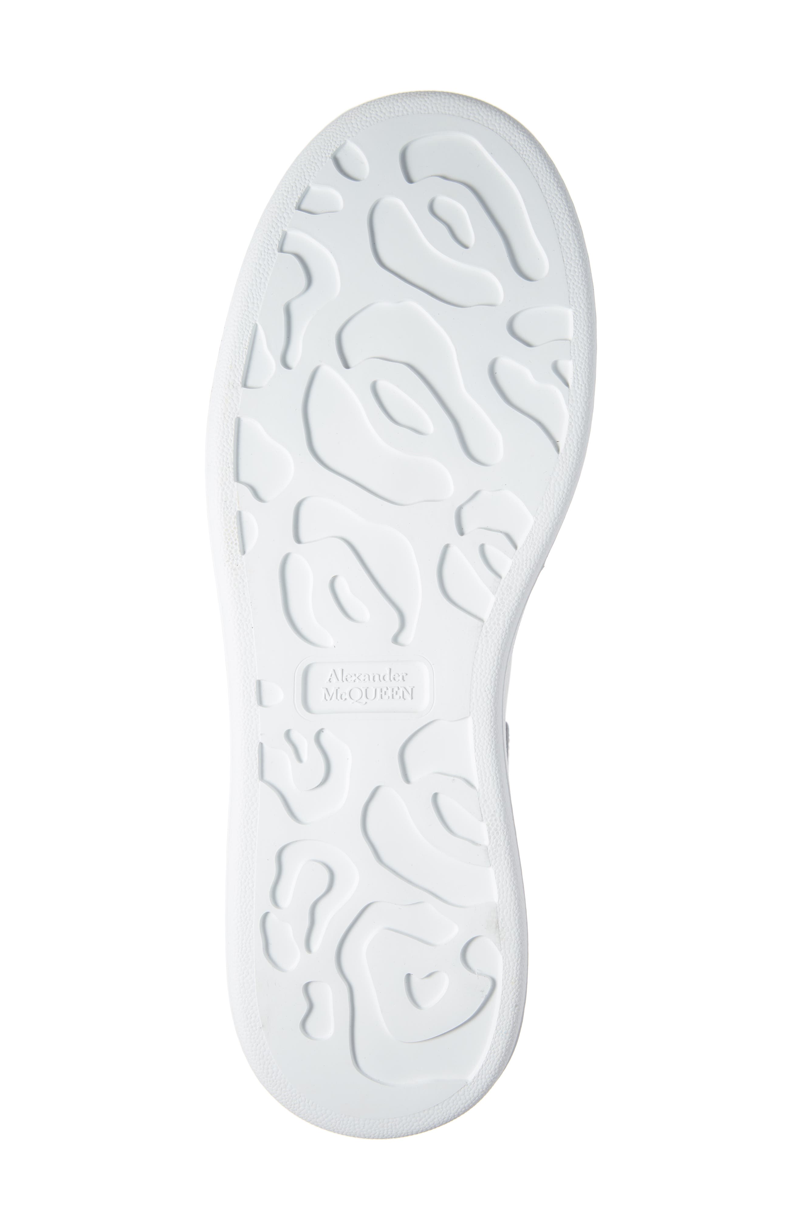 McQueen Oversize Sneaker, Alternate, color, White/ White