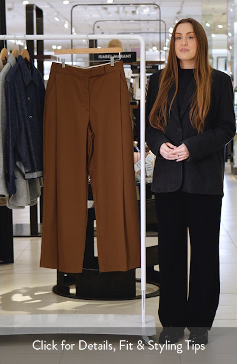 Pleated Wide Leg Pants, sales video thumbnail