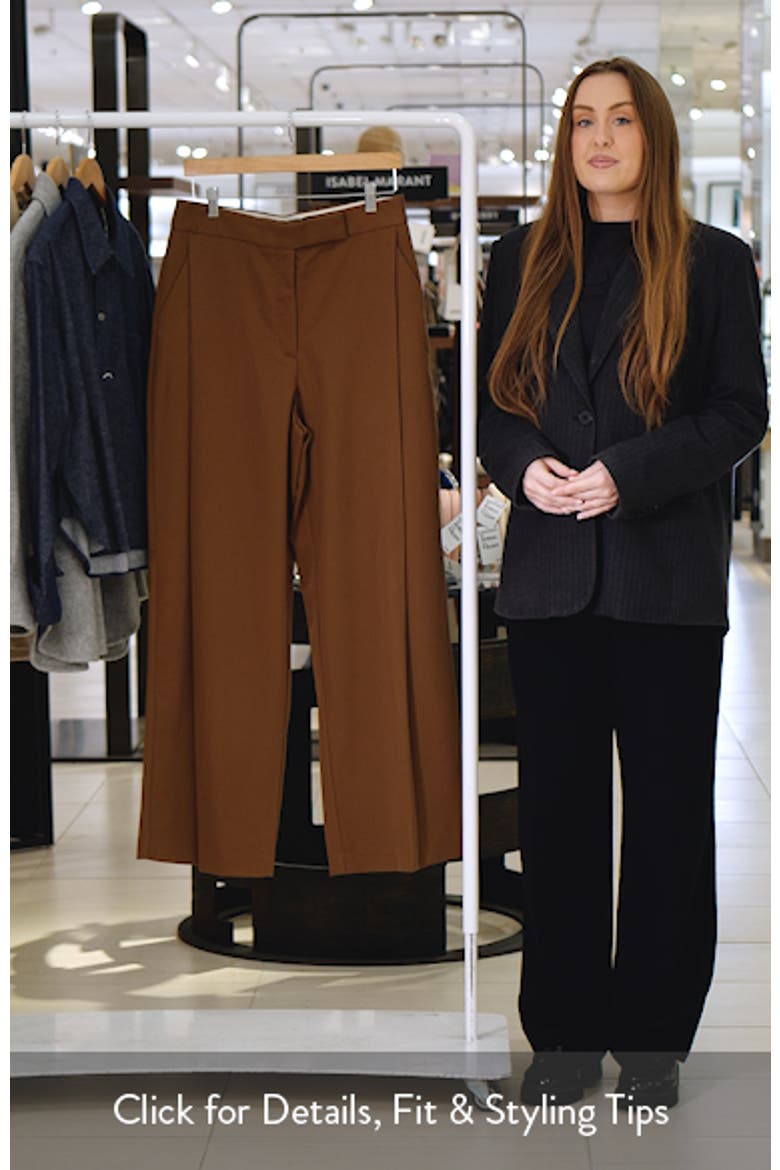 Pleated Wide Leg Pants video