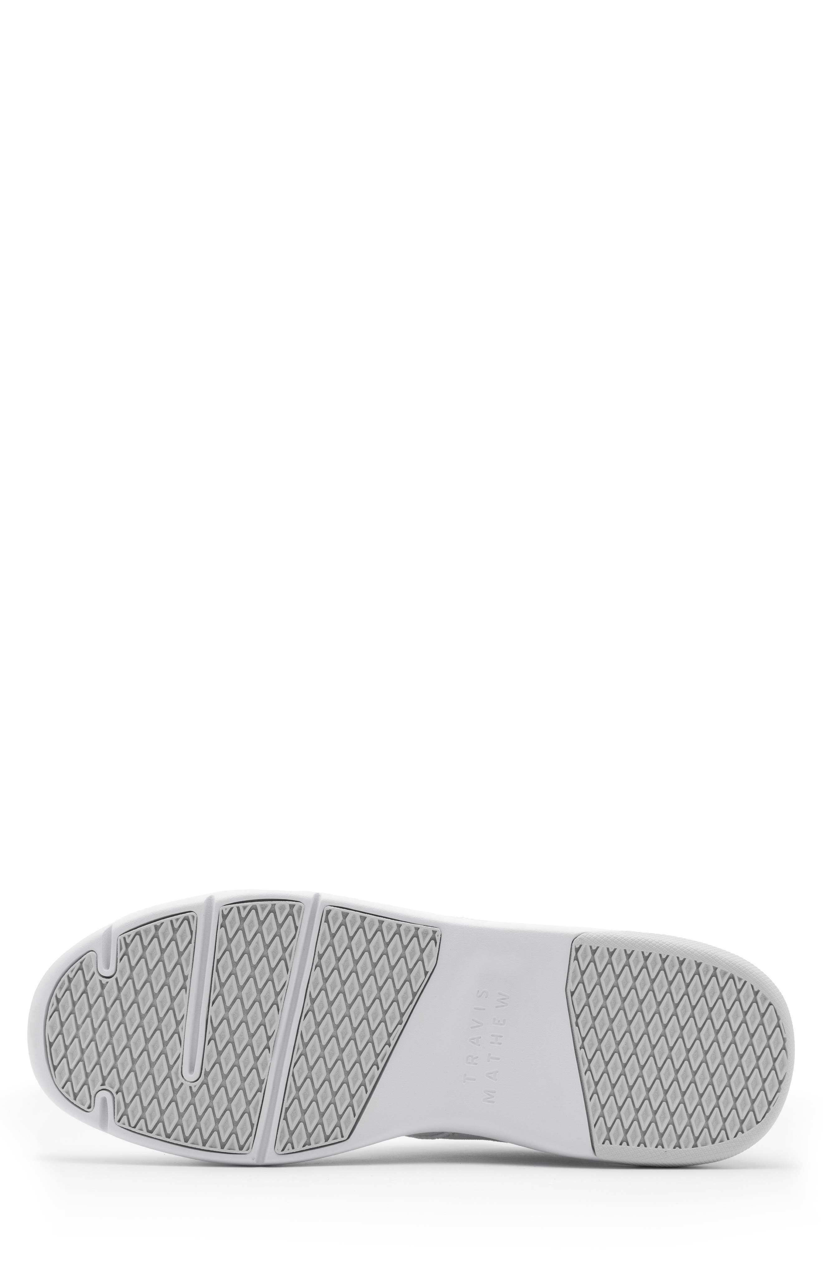 TravisMathew The Daily II Woven Sneaker, Alternate, color, White
