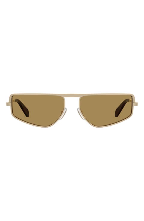 59m Square Flat Top Sunglasses